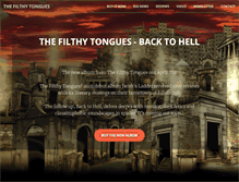 Tablet Screenshot of isaandthefilthytongues.com